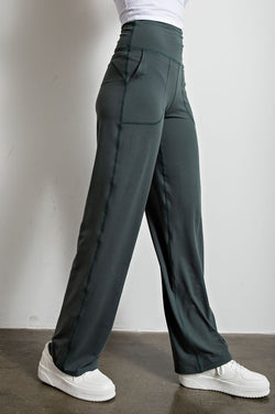 Butter Straight Casual Pants | Available in 4 Colors