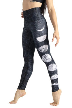 Dark Moon Phase Leggings - Best Seller - Only A Few Left!