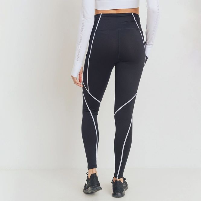 MONO B - Splice Leggings with Contrast Seams | Only A Few Left!