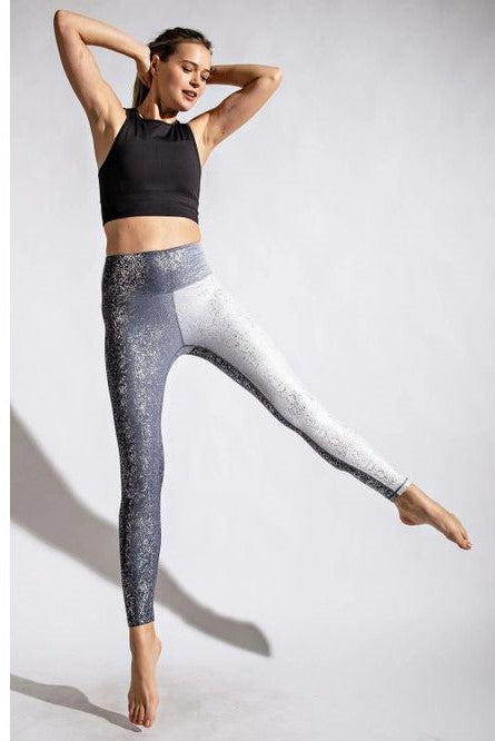 RAE MODE - Galaxy Foil Print Leggings - Size Inclusive - Only A Few Left!