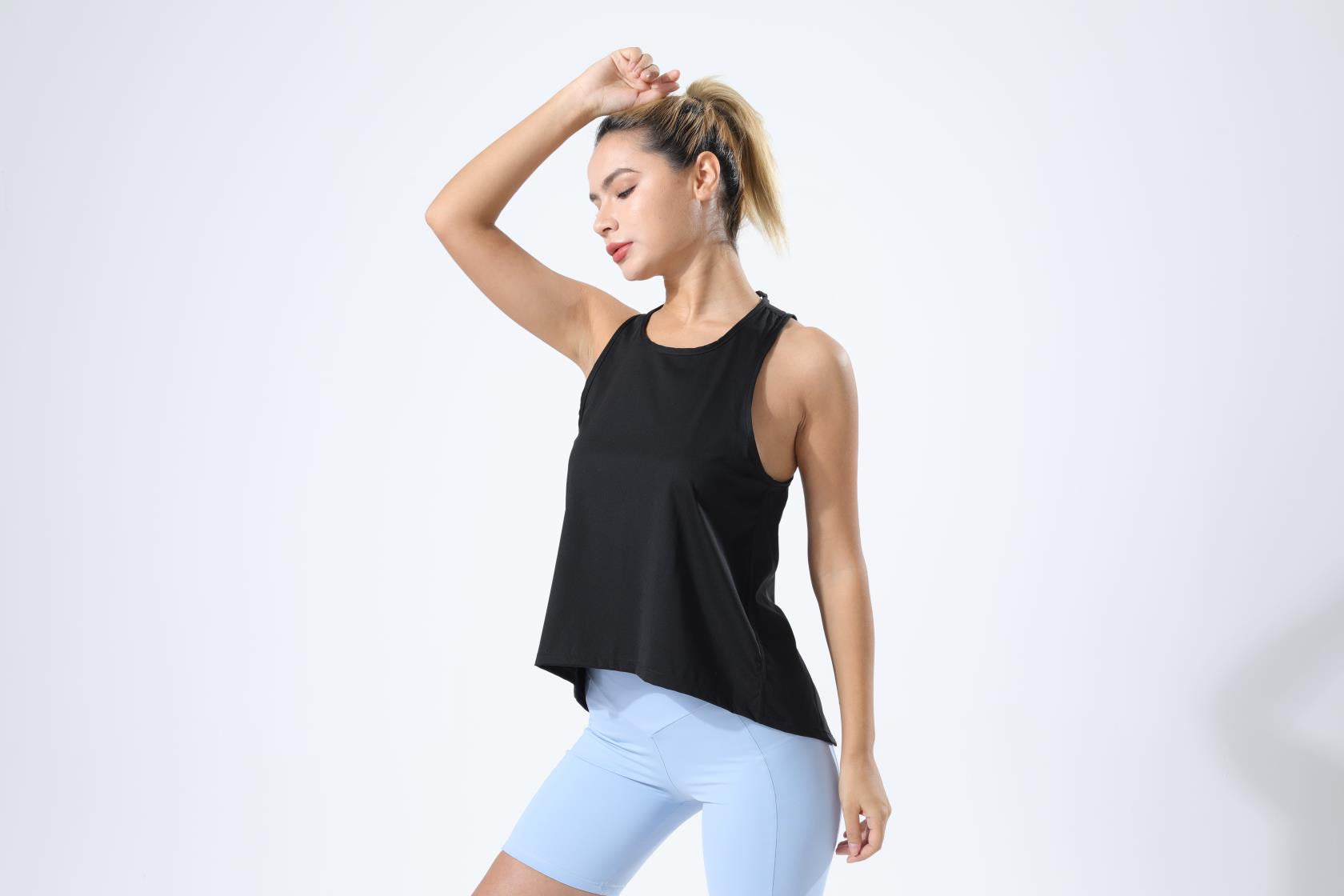 HauteD - DK Cross Back Tank Top | Available in 2 Colors