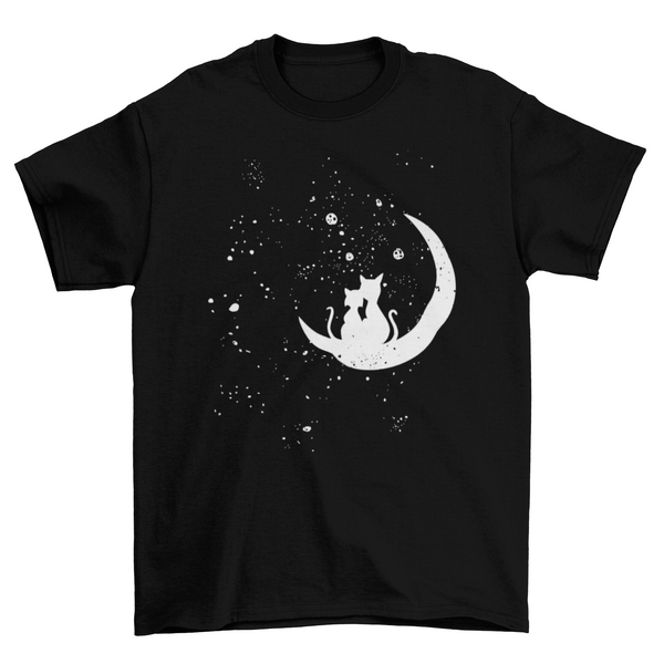 Cat Moon Love T-shirt