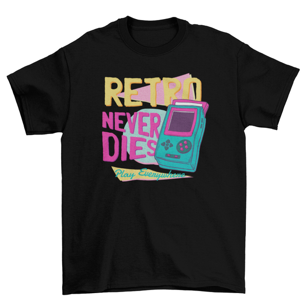 Retro Never Dies Tee | Available in 4 Colors