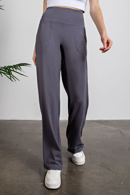 Butter Straight Casual Pants | Available in 4 Colors