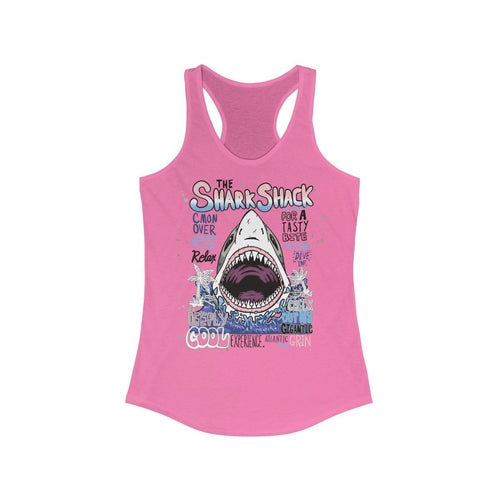 The Shark Shack For a Tasty Bite Racerback Tank | Available in 5 Colors