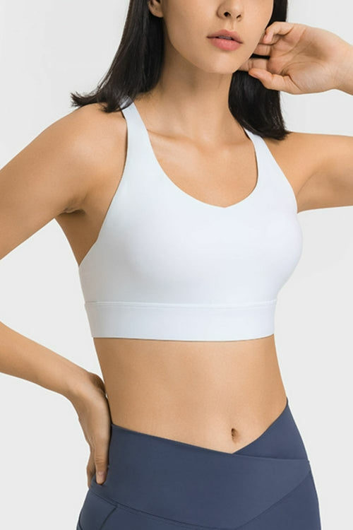 SHE REBEL - Breathable Crisscross Back Sports Bra | Available in 4 Colors