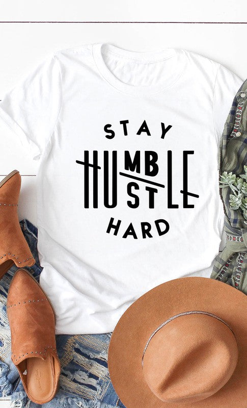 Stay Humble Hustle Hard Graphic Tee