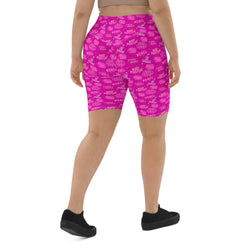 Body Positivity Shorts in Hot Pink