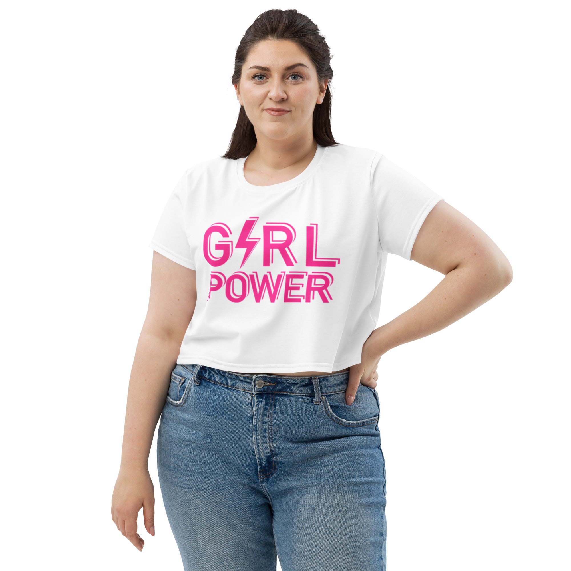 SHE REBEL - Girl Power Crop Top