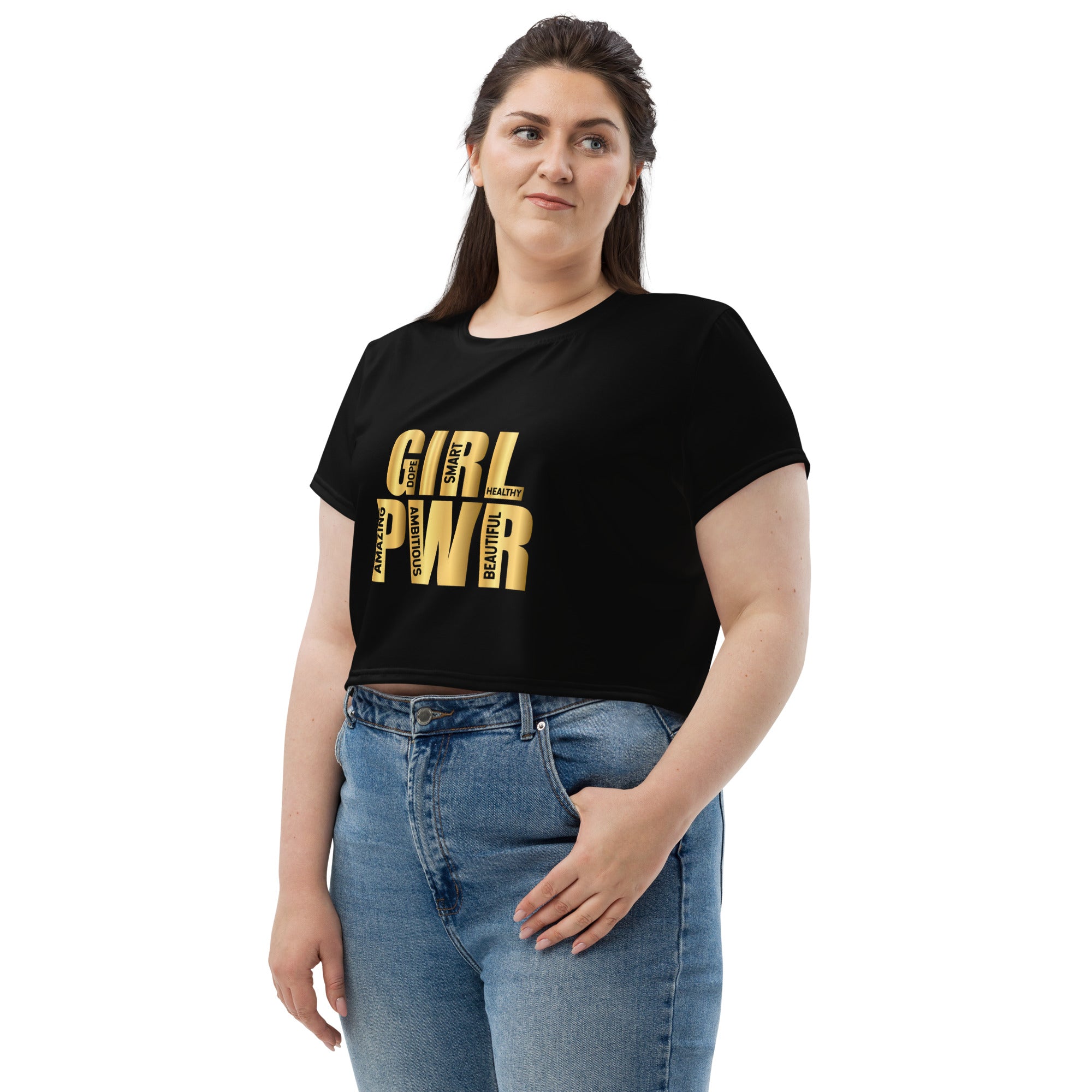 Girl Power Crop Tee