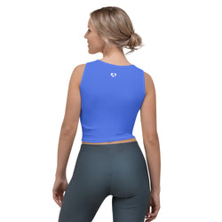 MKV Royal Blue Crop Top