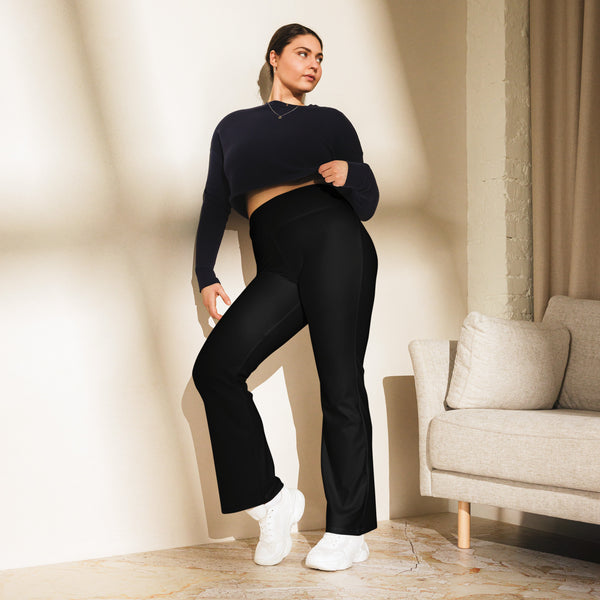 Basic Black Flare leggings