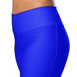 Electric Blue Flare leggings