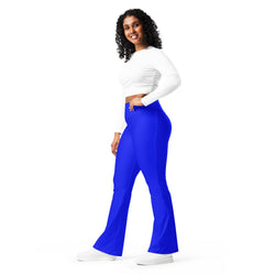 Electric Blue Flare leggings