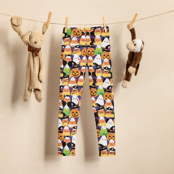 Halloween Candy Corn Kid's Leggings