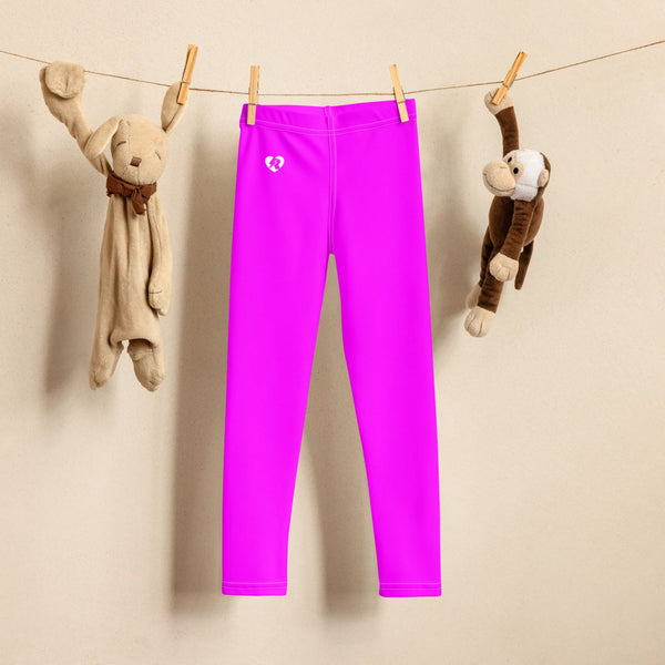 Magenta Pink Kid's Leggings