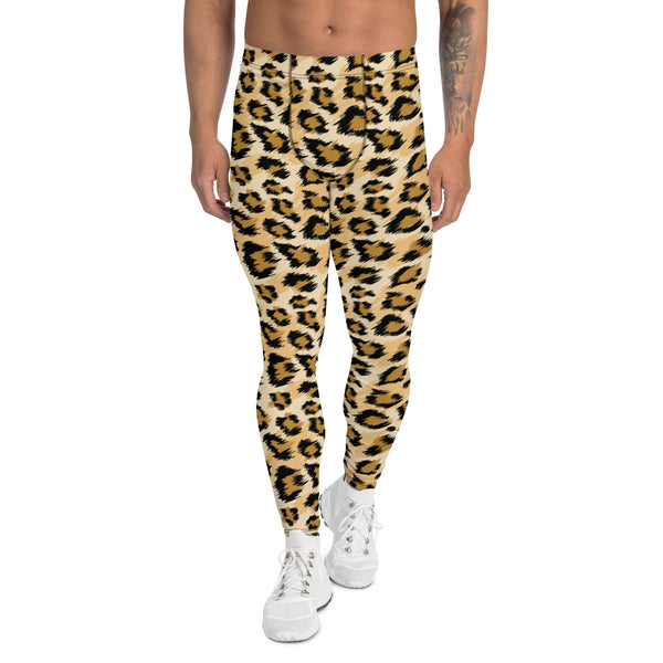 Leopart Print Leggings for Men