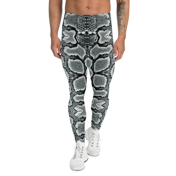 Snake Print Leggings for Men