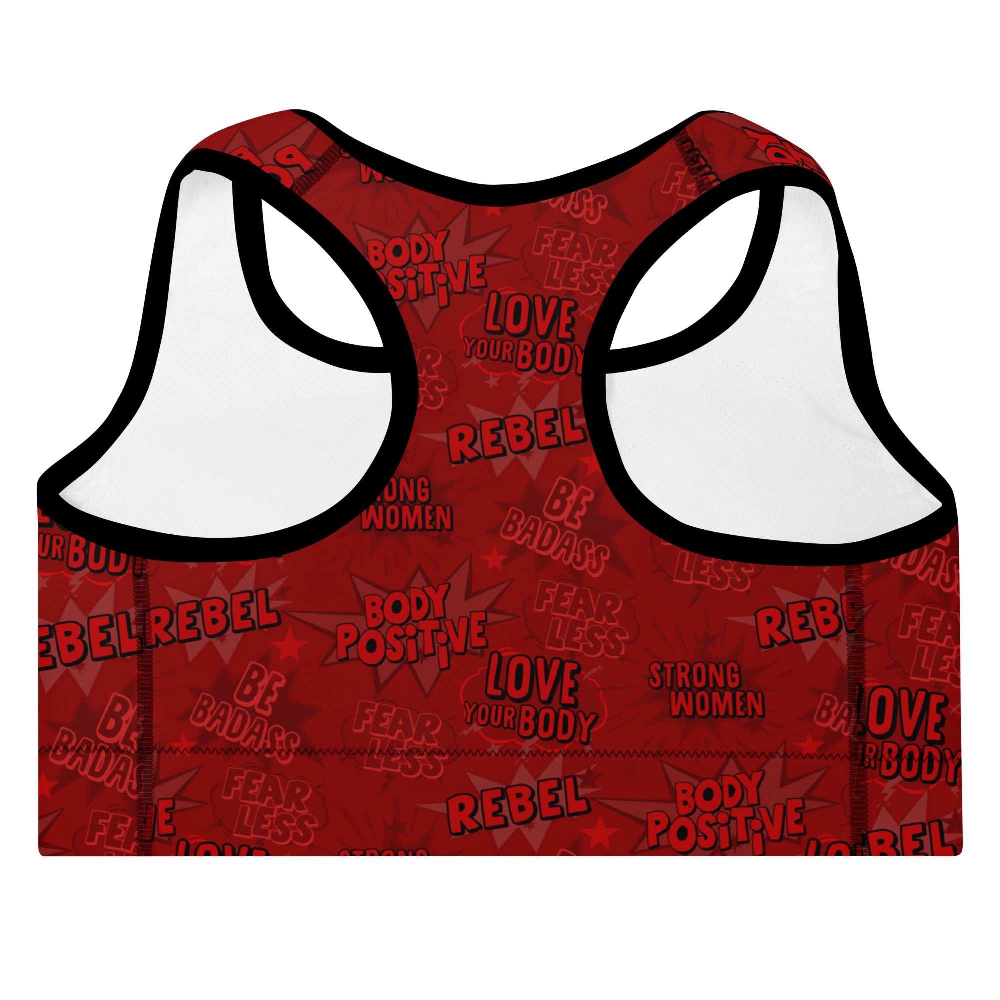 Empower Sports Bra in Sizzling Red