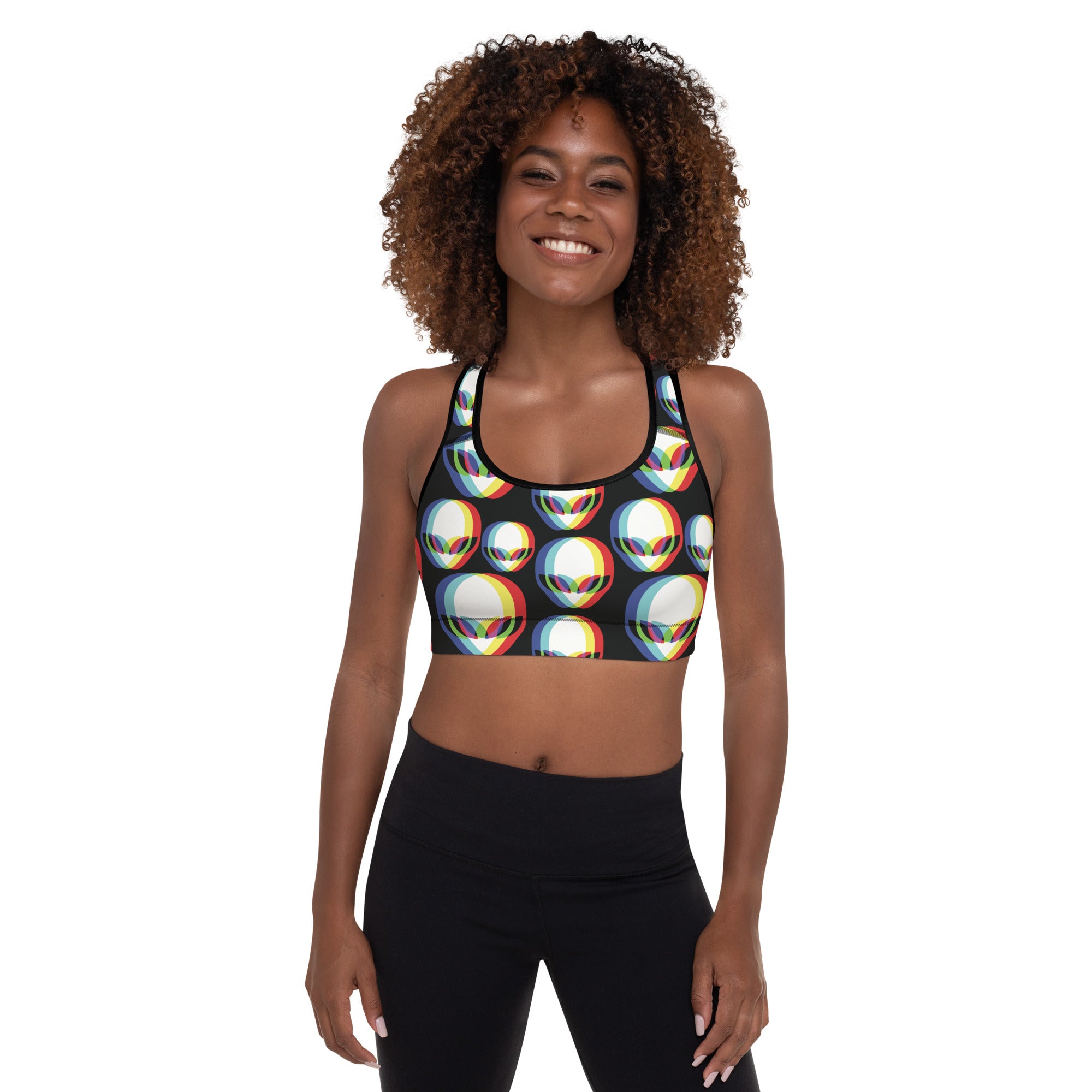 Alien Invasion Sports Bra