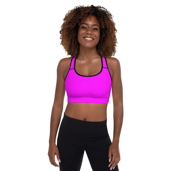 Magenta Sports Bra