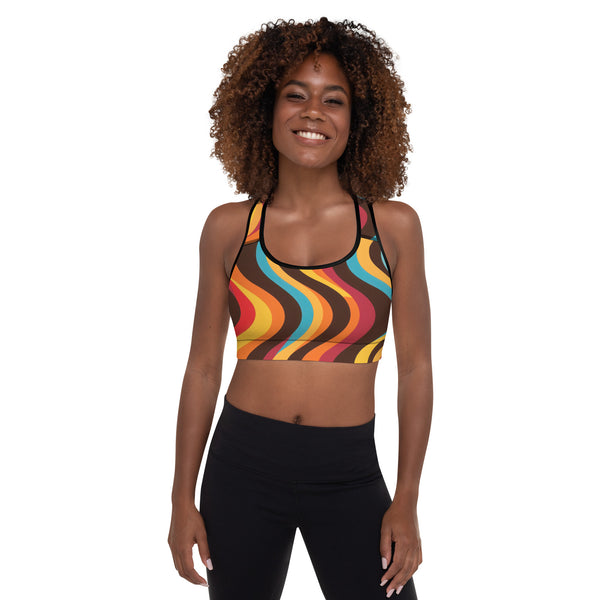 70s Groovy Sports Bra