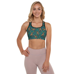 Voodoo Doll Racerback Sports Bra