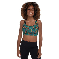 Voodoo Doll Racerback Sports Bra