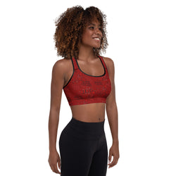 Empower Sports Bra in Sizzling Red