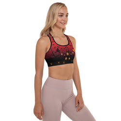 Haunted House Racerback Sports Bra