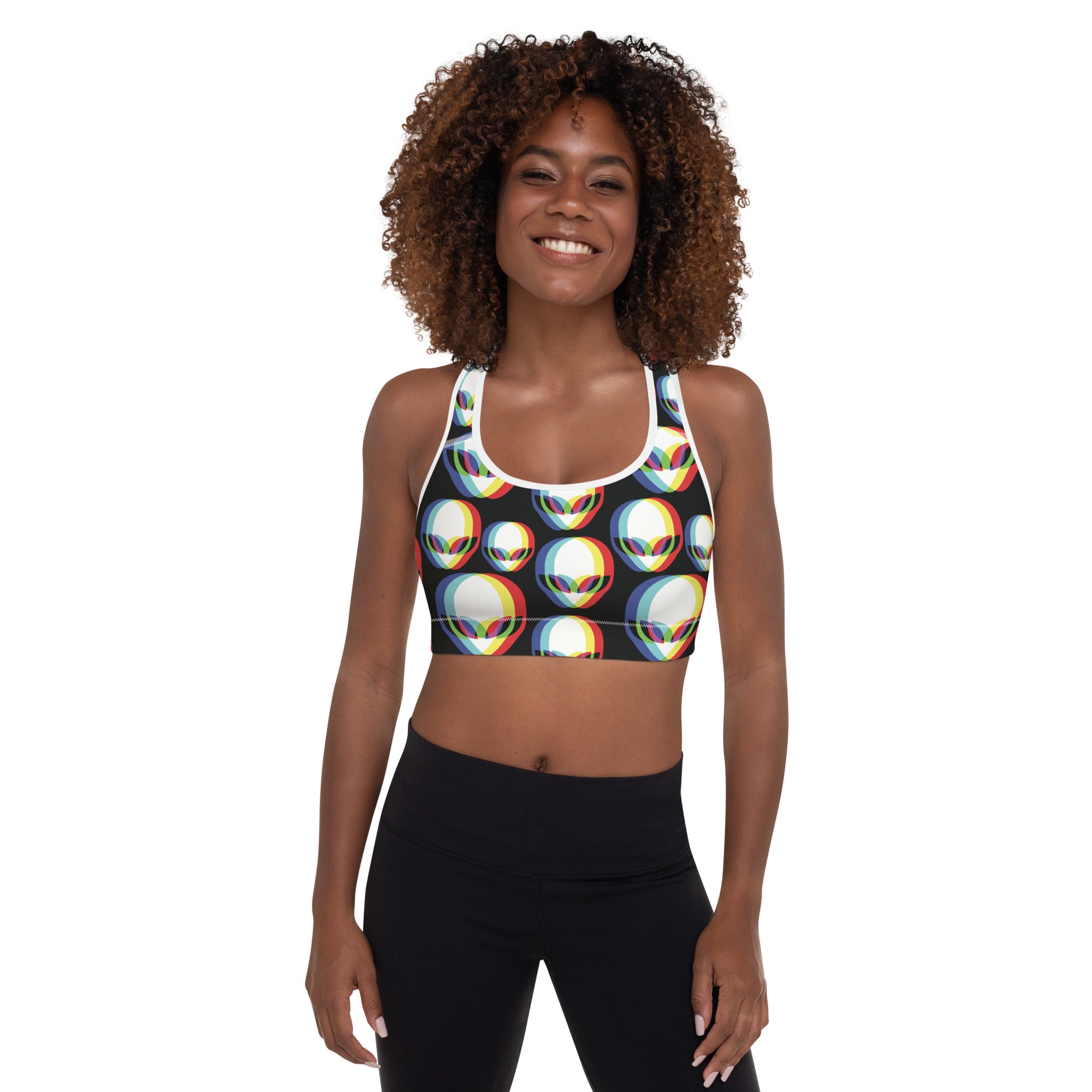 Alien Invasion Sports Bra