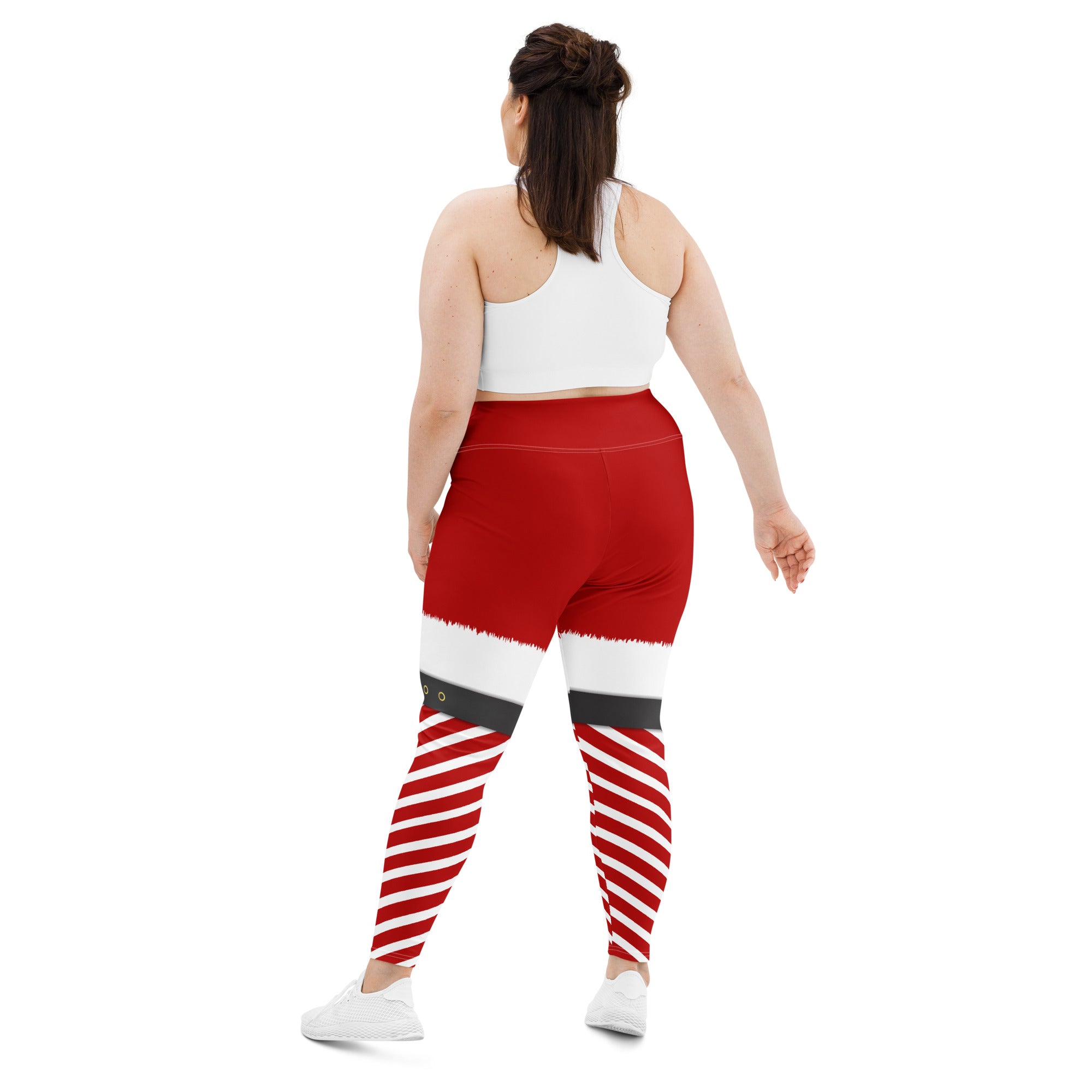 Santa Belt Buckle Leggings | Plus Size