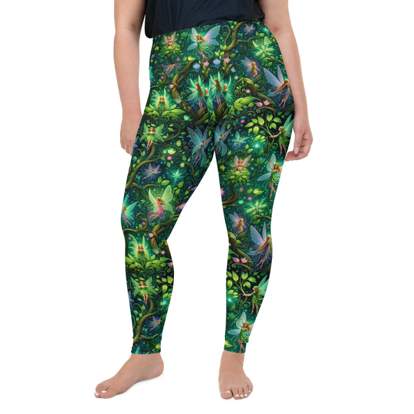 Mystical Fairy Plus Size Leggings