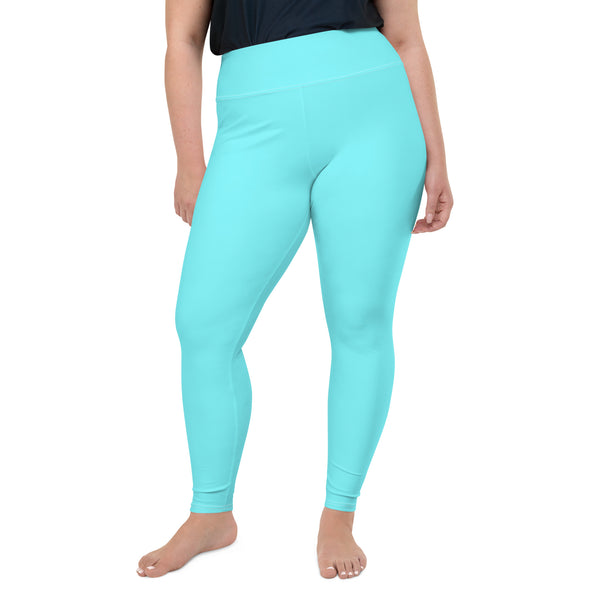 Electric Blue Plus Size Leggings