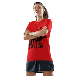 Stop Bullying Recycled Unisex Sports Jersey UPF 50+