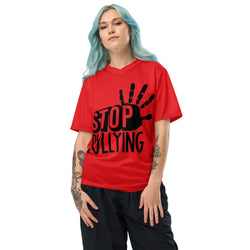 Stop Bullying Recycled Unisex Sports Jersey UPF 50+