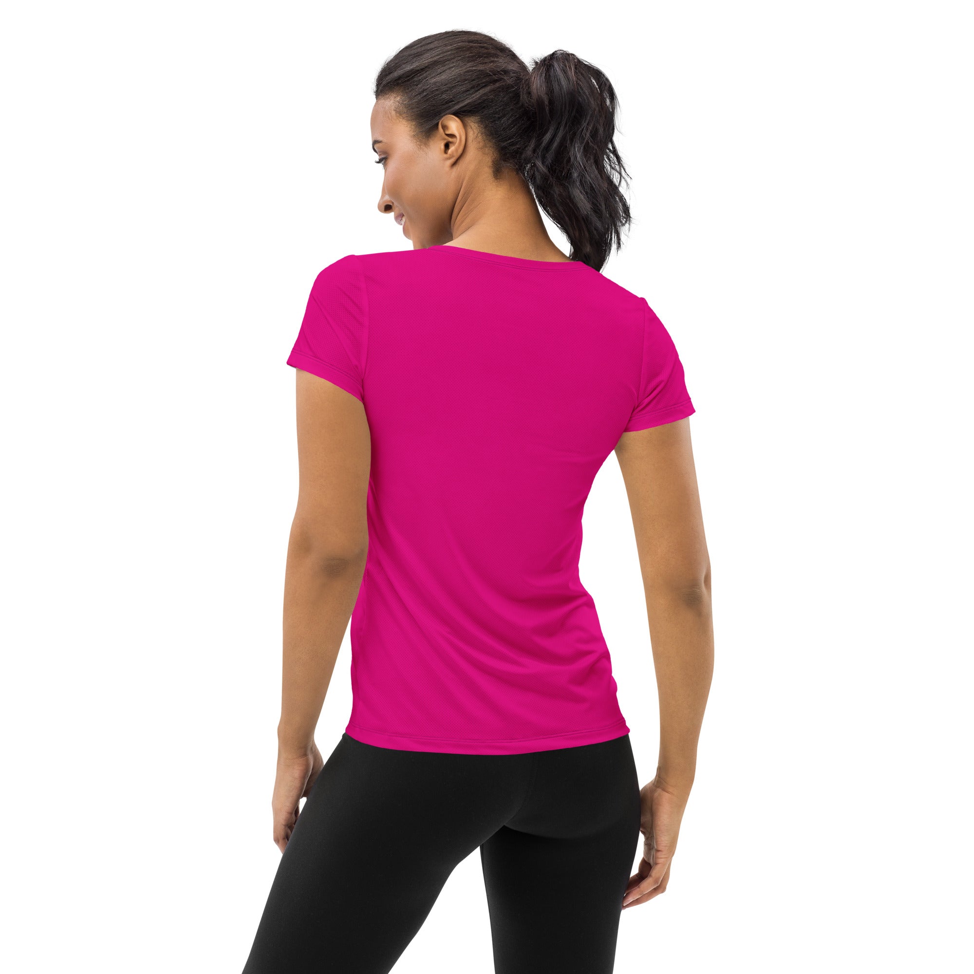 Neon Hot Pink Athletic Tee