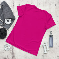 Neon Hot Pink Athletic Tee