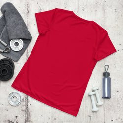 Bold Red Athletic Tee