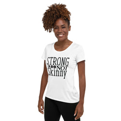 Strong Not Skinny Athletic Tee