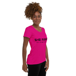 Neon Hot Pink Athletic Tee