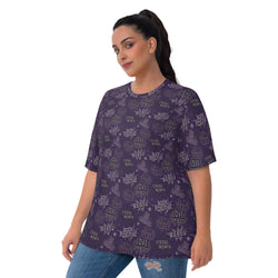 Empower Graphic Tee in Deep Purple