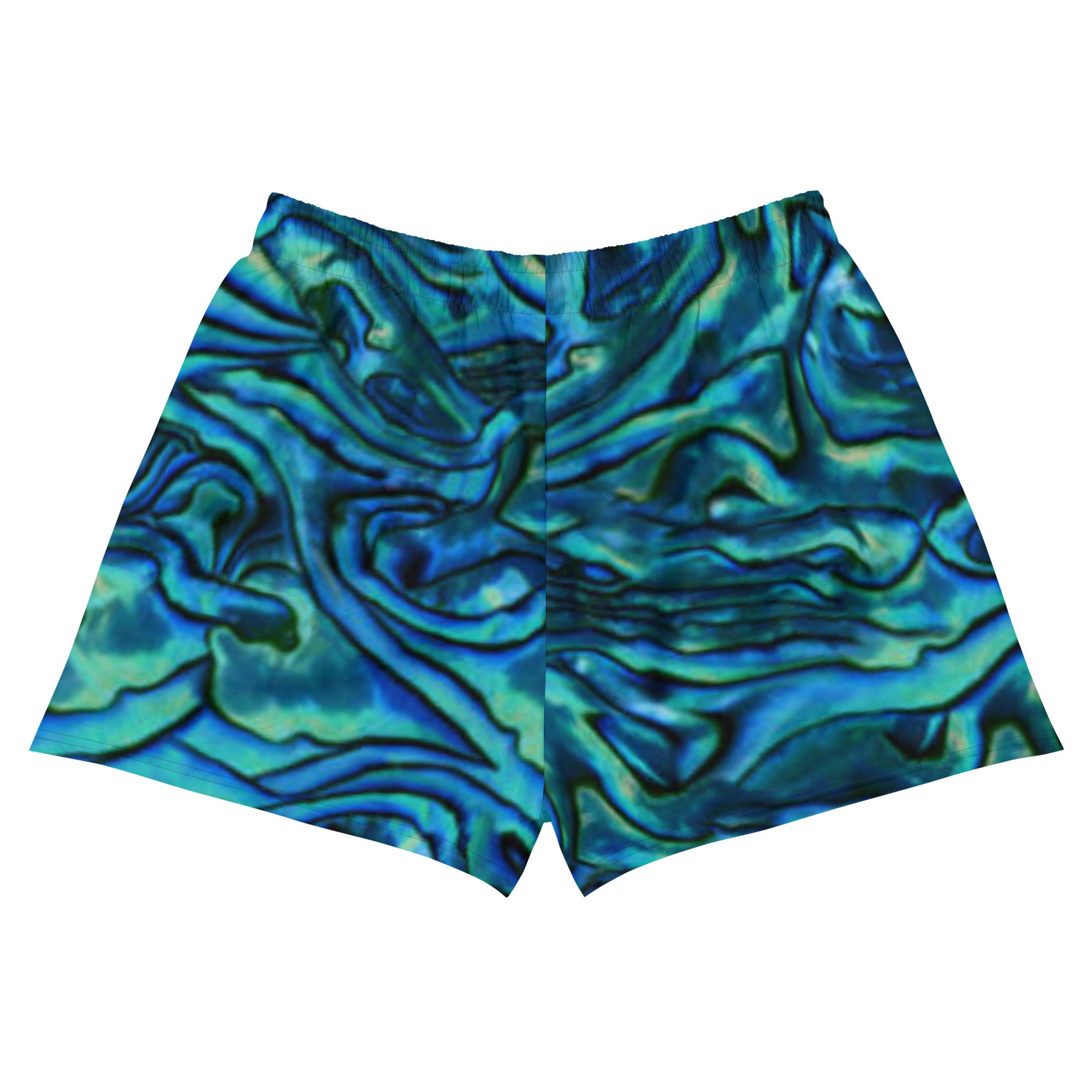 Sea Swirl Recycled Athletic Shorts