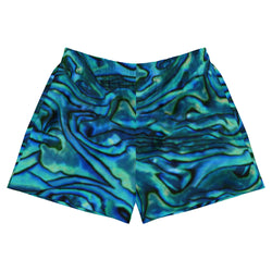 Sea Swirl Recycled Athletic Shorts