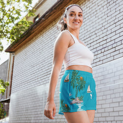 By The Sea Recycled Athletic Shorts