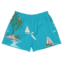 By The Sea Recycled Athletic Shorts