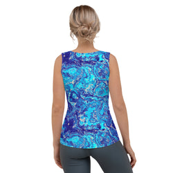 Brilliant Blue Agate Tank Top