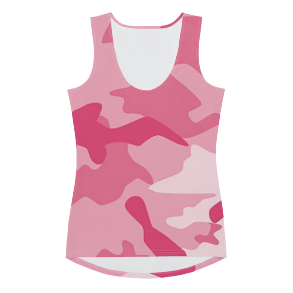 Pink Camo Print Tank