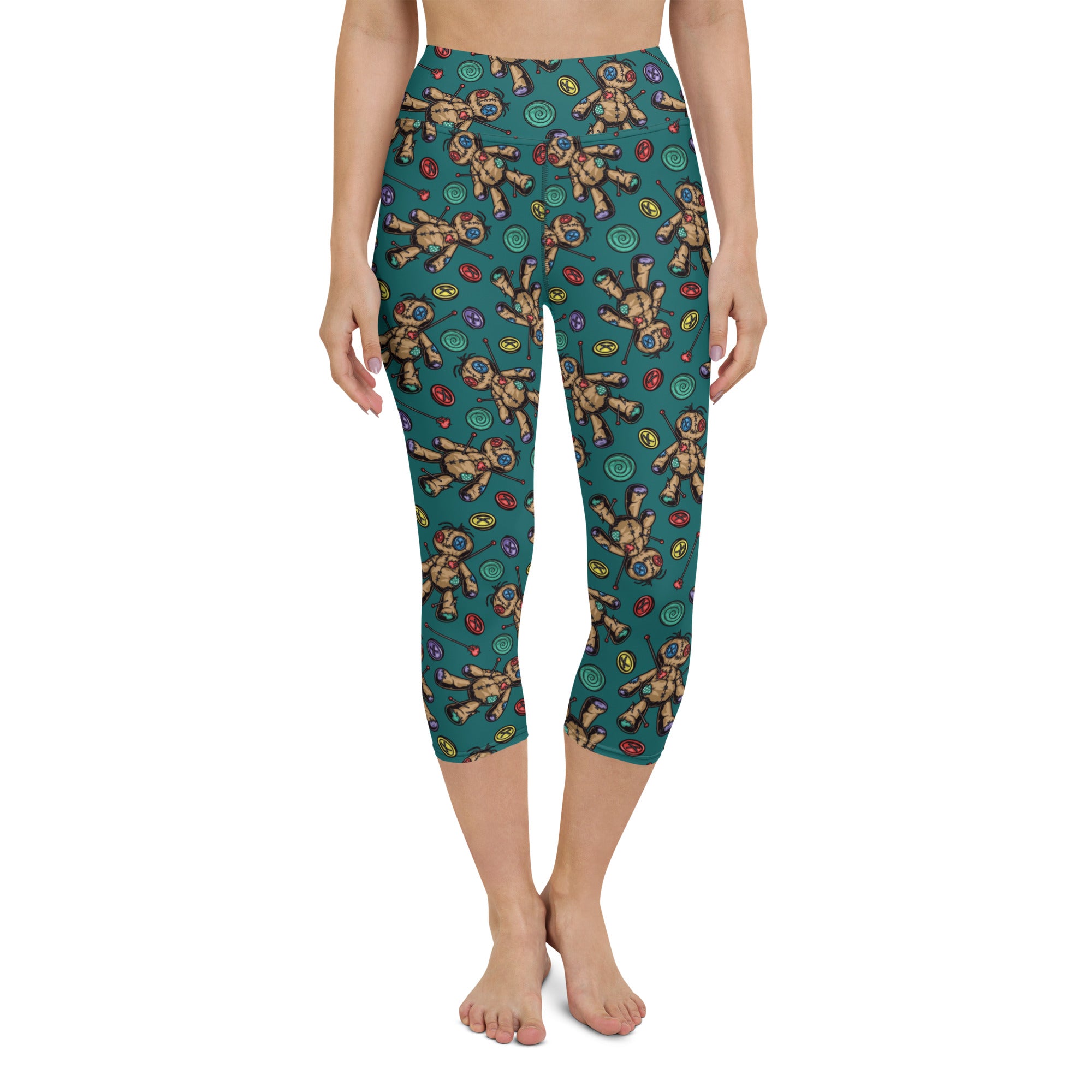 Voodoo Doll Yoga Capris