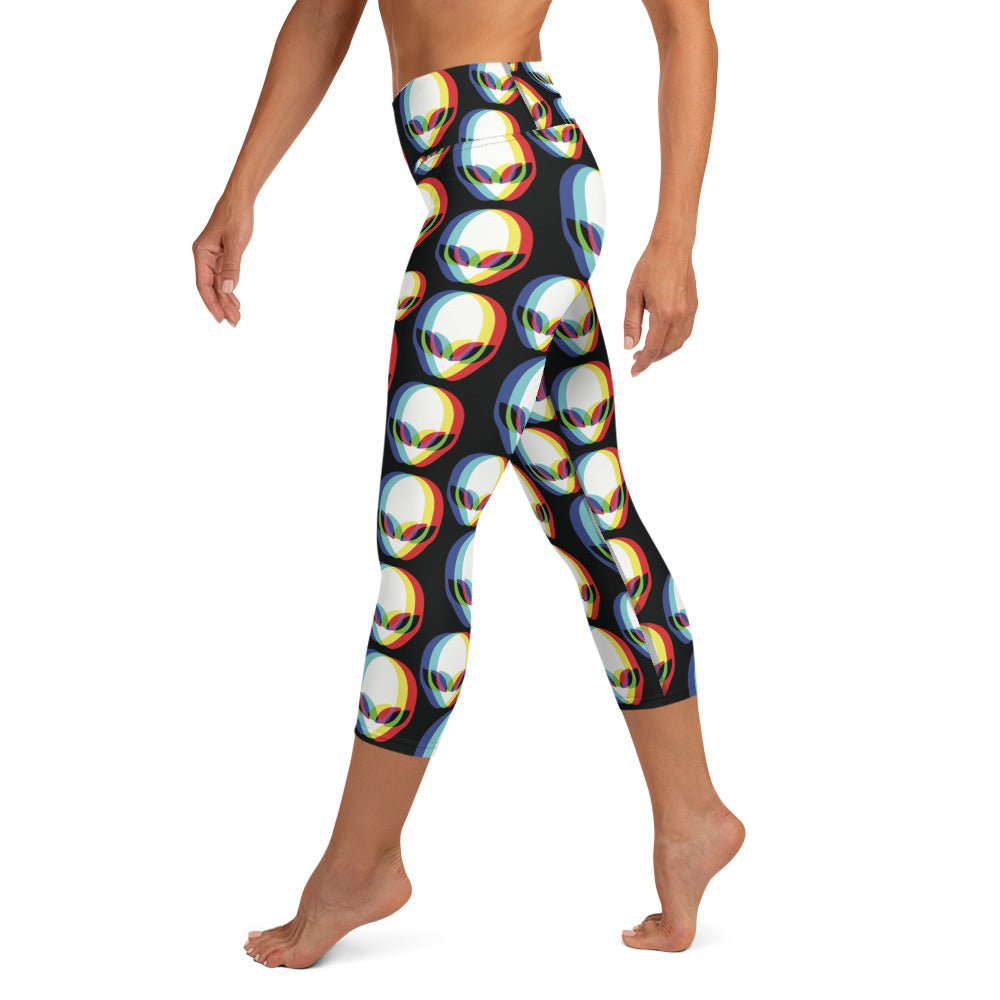 Alien Invasion Yoga Capris